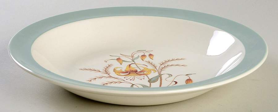 Tiger Lily Large Rim Soup Bowl by Wedgwood-1
