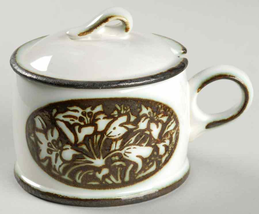 Tiger Lily Sugar Bowl & Lid by Wedgwood-1