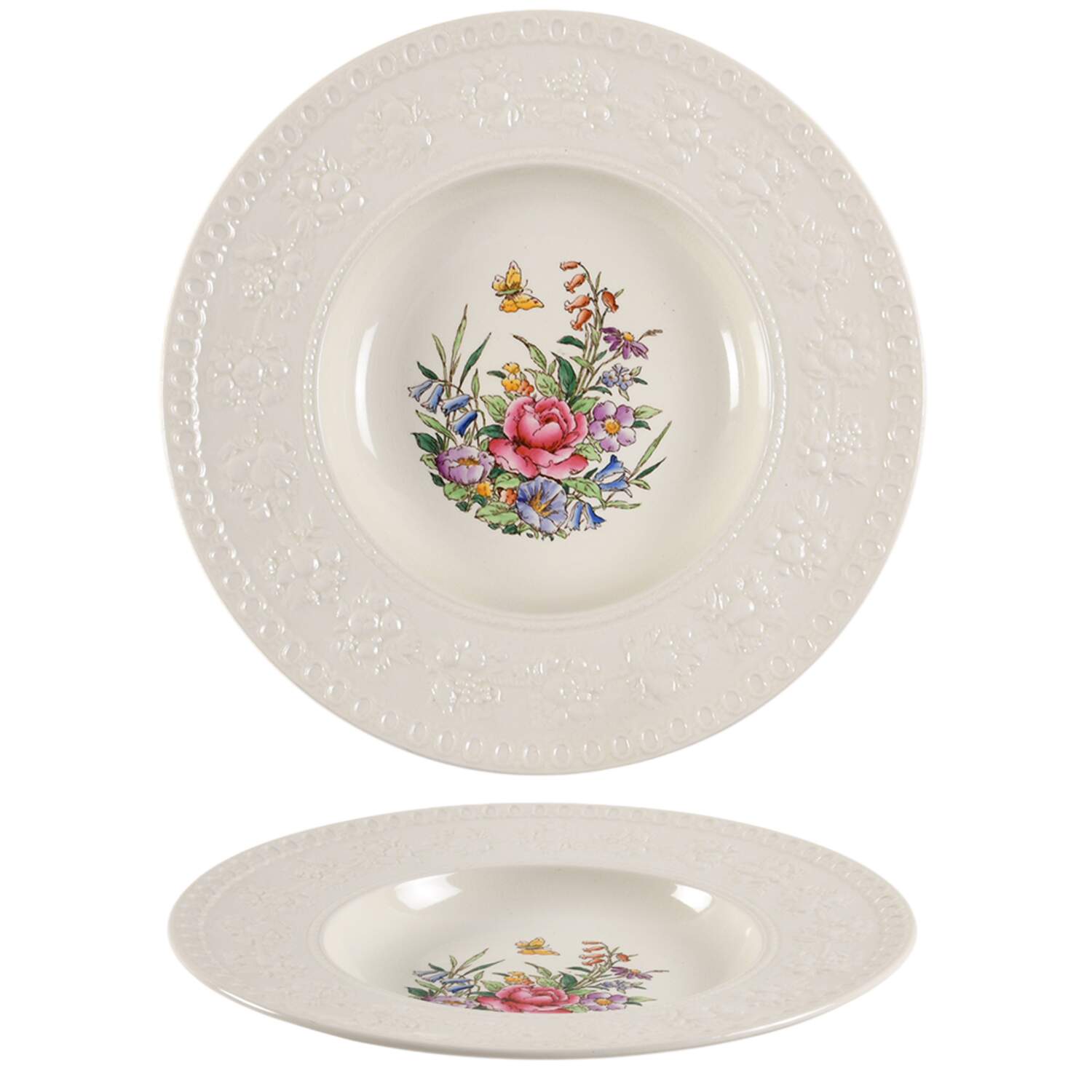 Tintern Large Rim Soup Bowl by Wedgwood-1