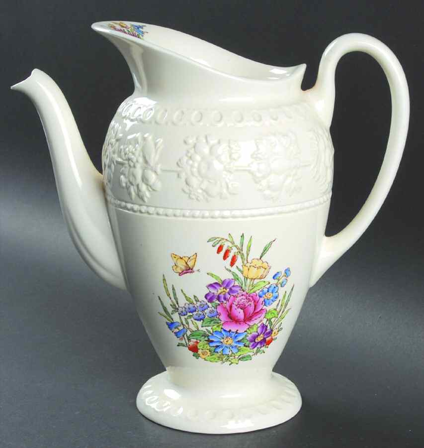 Tintern Coffee Pot No Lid by Wedgwood-1