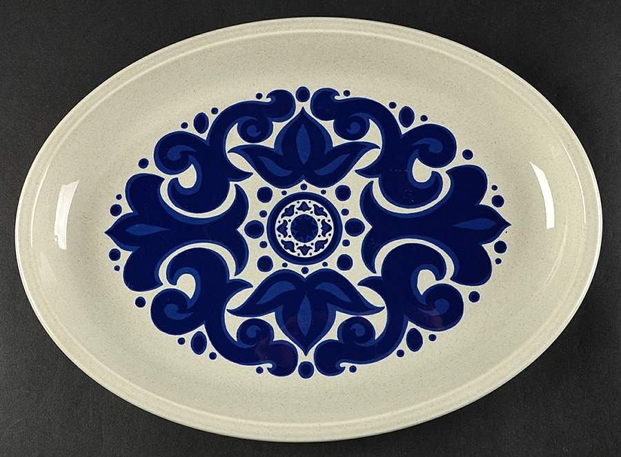 Toledo 13" Oval Serving Platter by Wedgwood-1