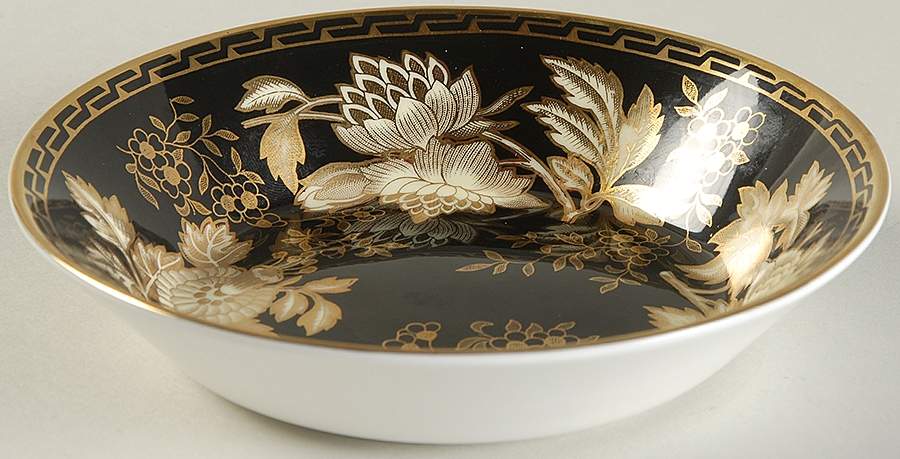 Tonquin Black Fruit/Dessert (Sauce) Bowl by Wedgwood-1