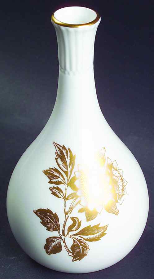 Tonquin Gold Bud Vase by Wedgwood-1