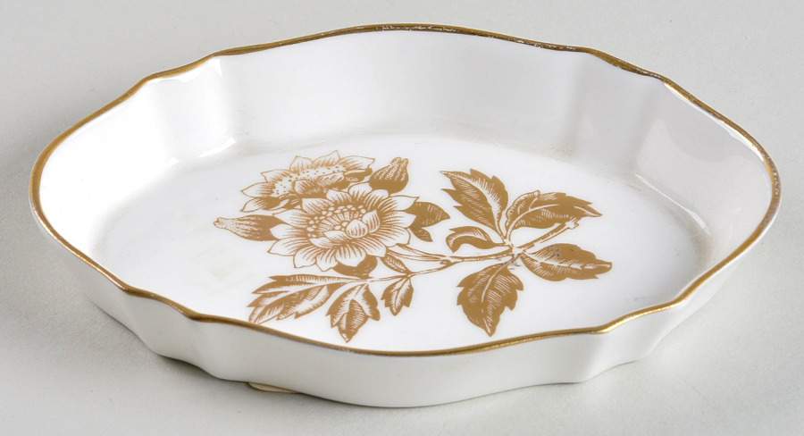 Tonquin Gold Silver Tray by Wedgwood-1