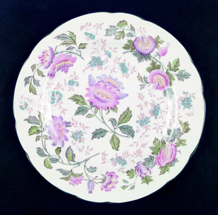 Tonquin Ivory Multicolor (Scalloped) Dinner Plate by Wedgwood-1