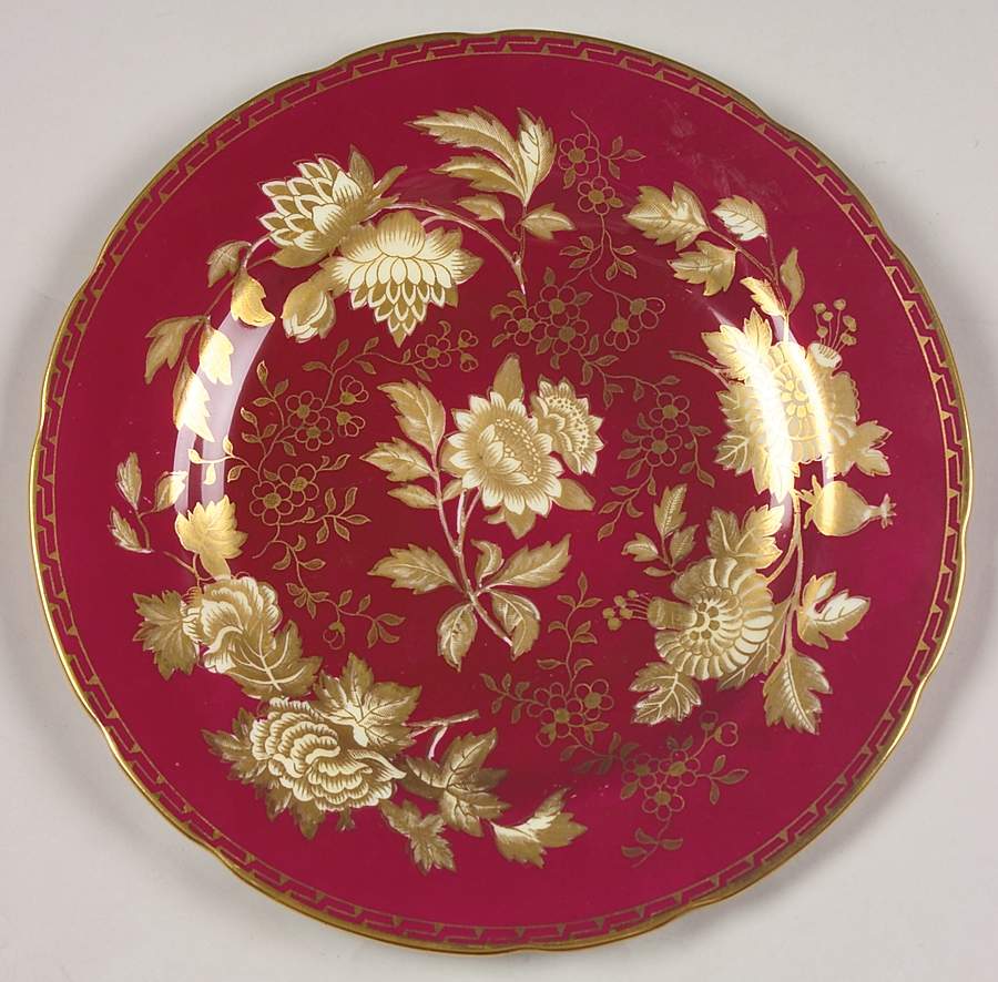 Tonquin Ruby Dessert/Pie Plate by Wedgwood-1