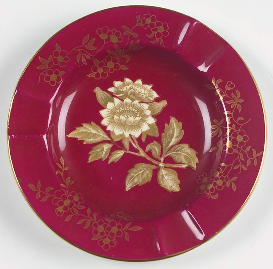 Tonquin Ruby Small Ashtray by Wedgwood-1