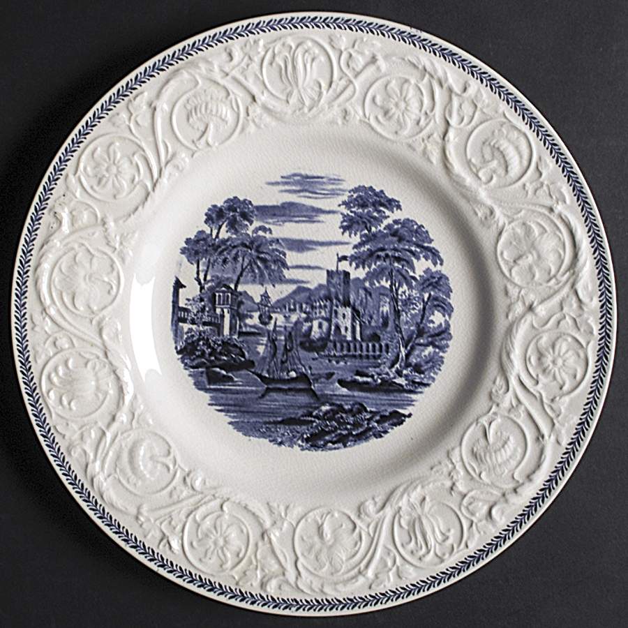 Torbay Blue Dinner Plate by Wedgwood-1