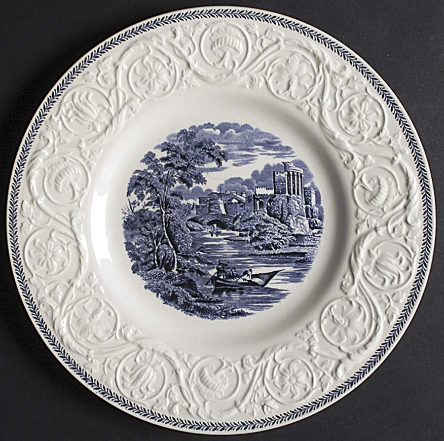Torbay Blue Dinner Plate by Wedgwood-1