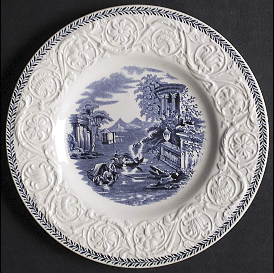 Torbay Blue Dessert/Pie Plate by Wedgwood-1
