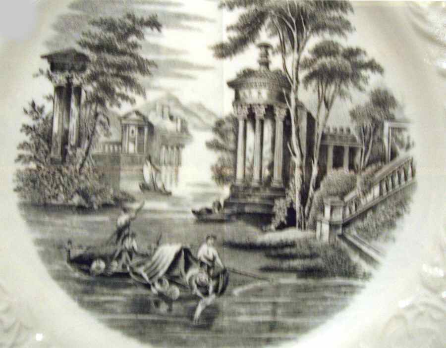 Torbay Black Salad Plate by Wedgwood-1