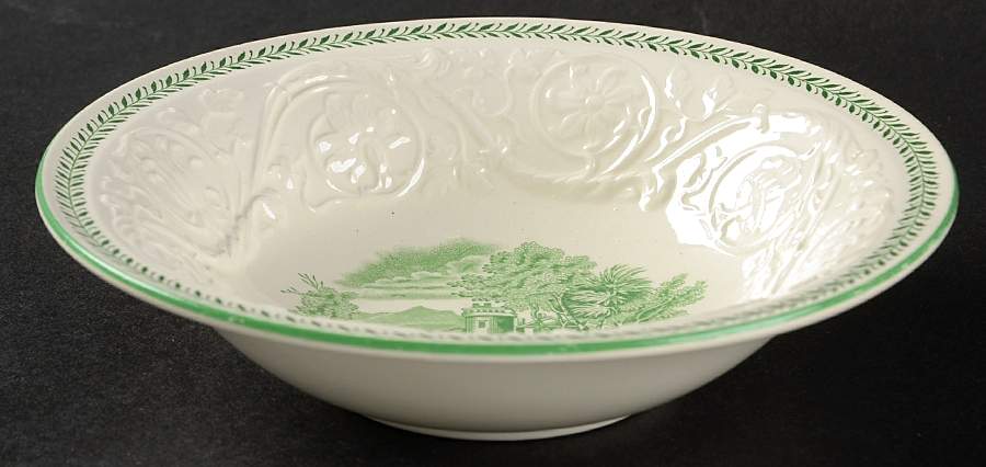 Torbay Green Coupe Cereal Bowl by Wedgwood-1