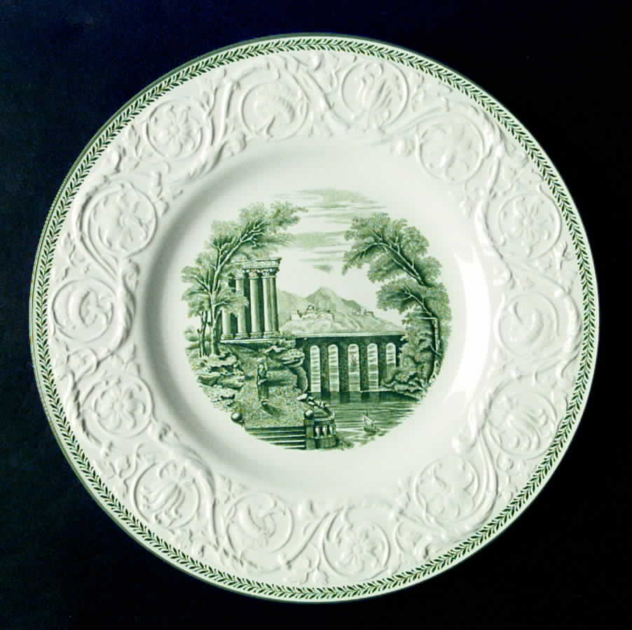 Torbay Green Dinner Plate by Wedgwood-1