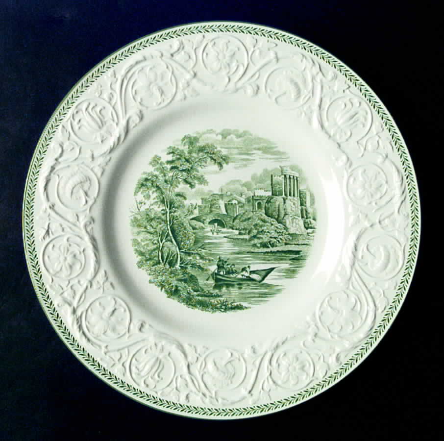 Torbay Green Dinner Plate by Wedgwood-1