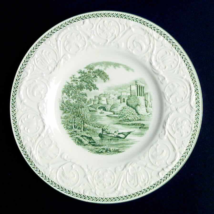 Torbay Green Luncheon Plate by Wedgwood-1