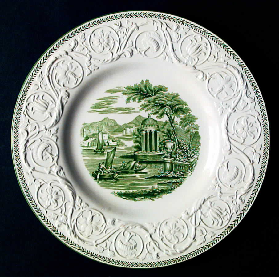 Torbay Green Dinner Plate by Wedgwood-1