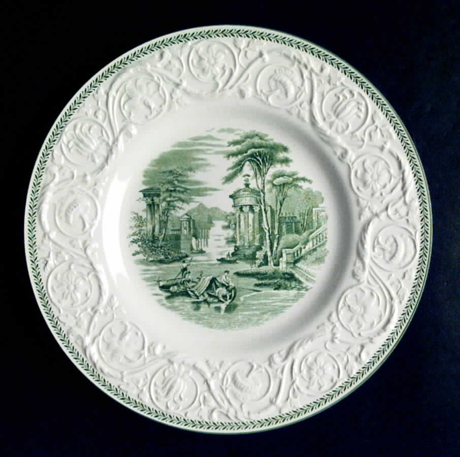 Torbay Green Dinner Plate by Wedgwood-1