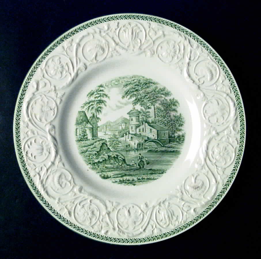 Torbay Green Dinner Plate by Wedgwood-1