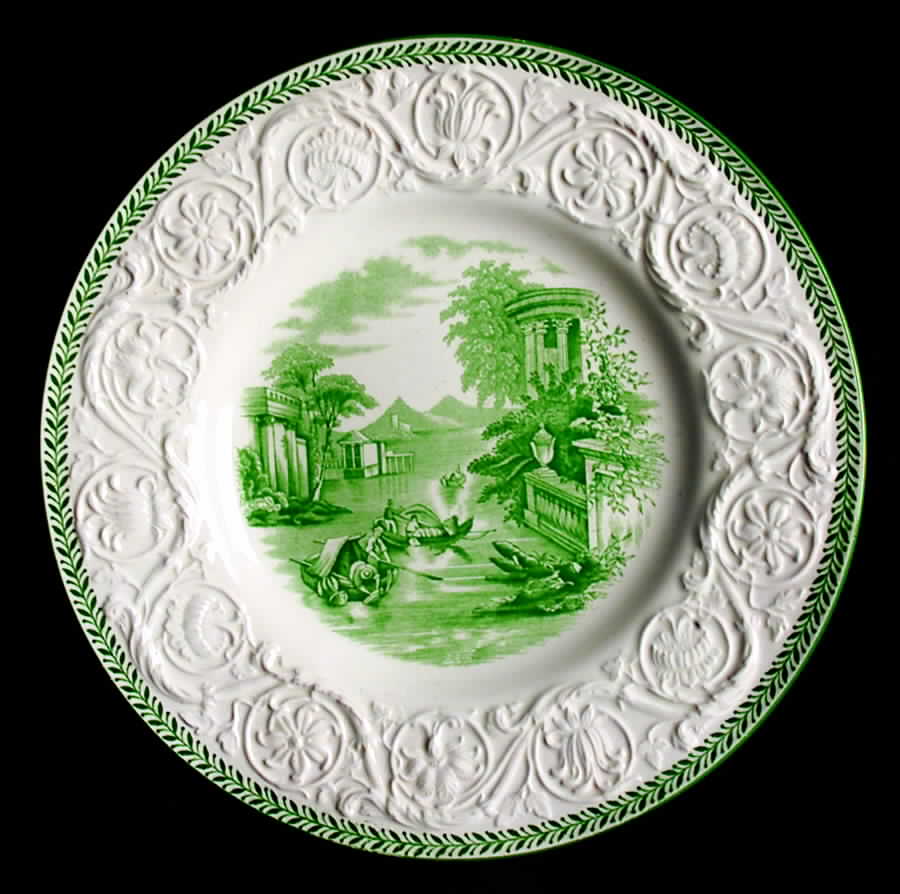 Torbay Green Dessert/Pie Plate by Wedgwood-1