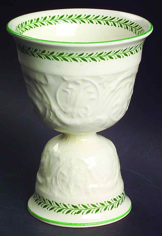 Torbay Green Double Egg Cup by Wedgwood-1