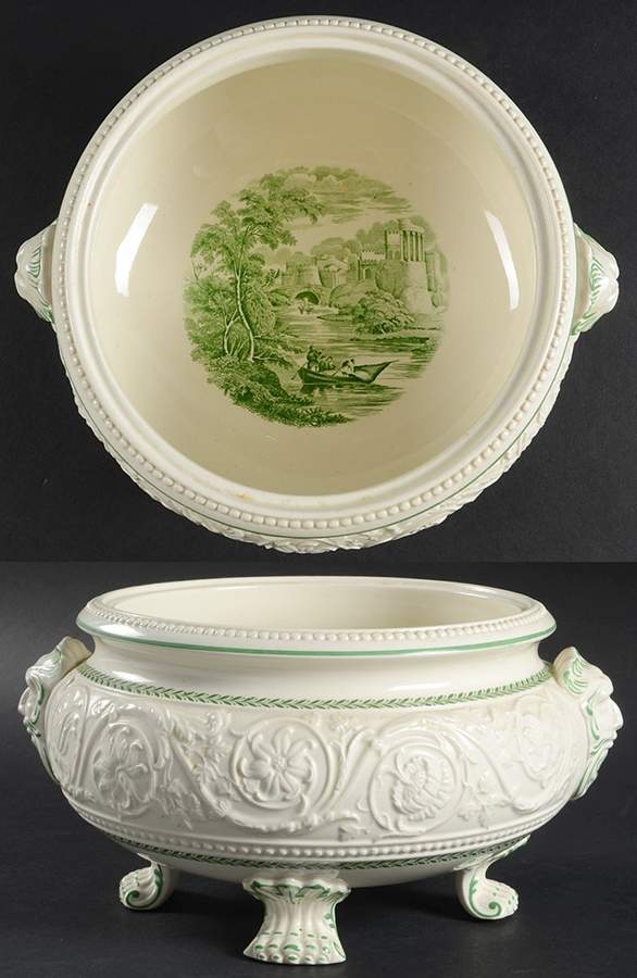Torbay Green Round Vegetable No Lid by Wedgwood-1