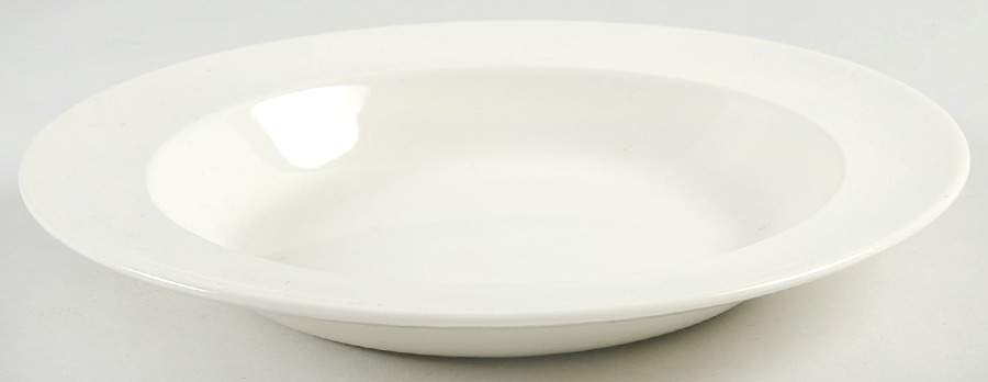 Traditional (Plain) Rim Soup Bowl by Wedgwood-1