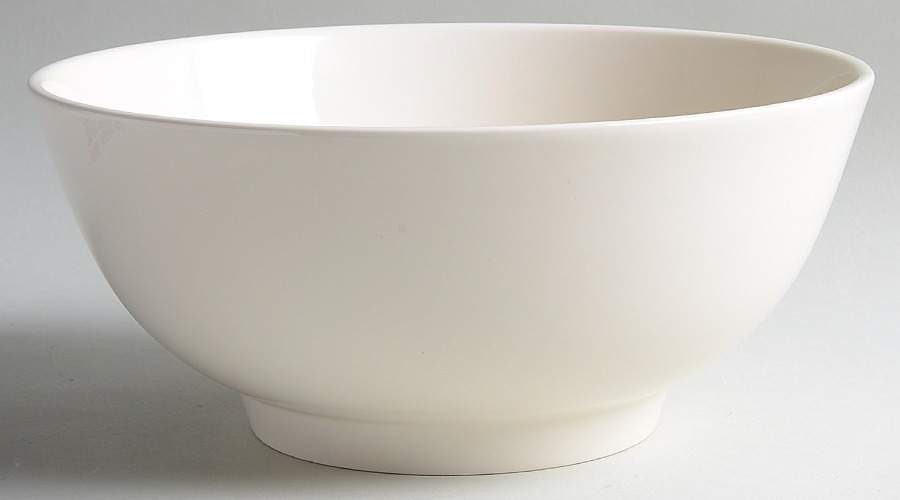 Traditional (Plain) 9" Salad Serving Bowl by Wedgwood-1