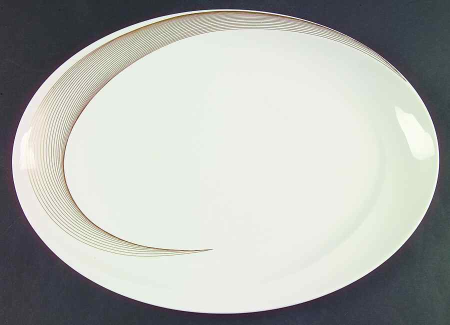 Tranquility 15" Oval Serving Platter by Wedgwood-1