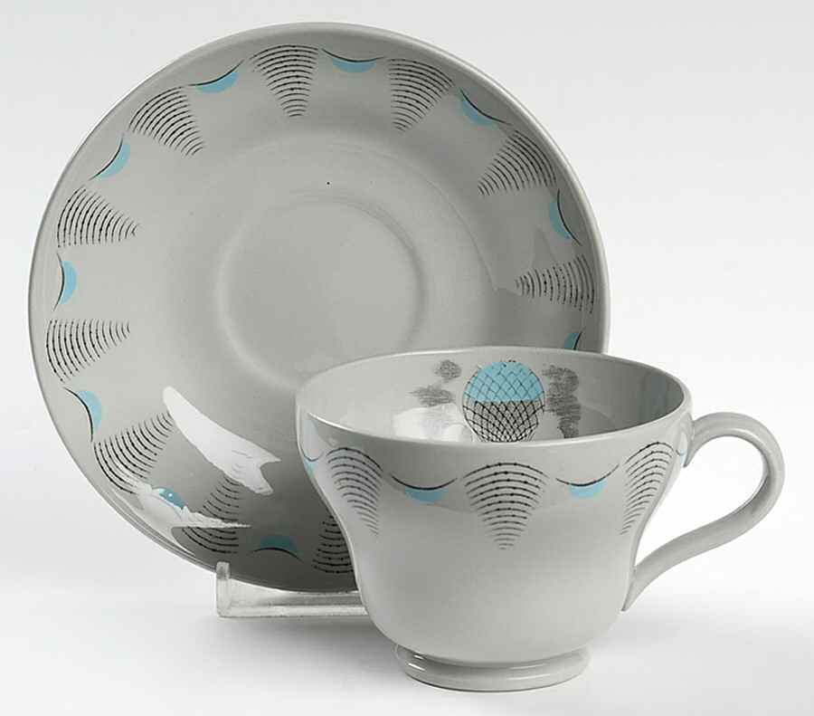 Travel Footed Cup & Saucer Set by Wedgwood-1