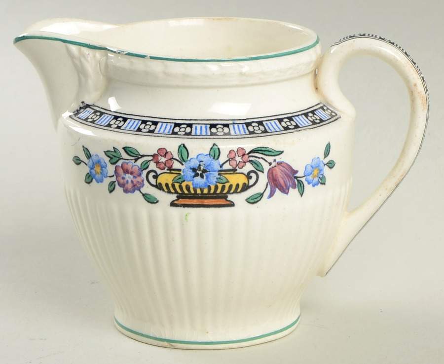 Trentham Light Blue Navy Mini Creamer by Wedgwood-1