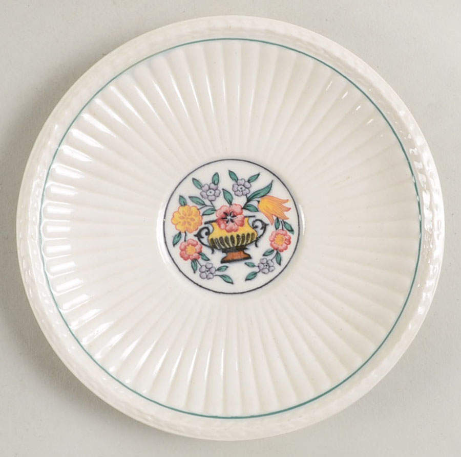 Trentham Light Blue Navy Saucer for Demitasse Cup by Wedgwood-1