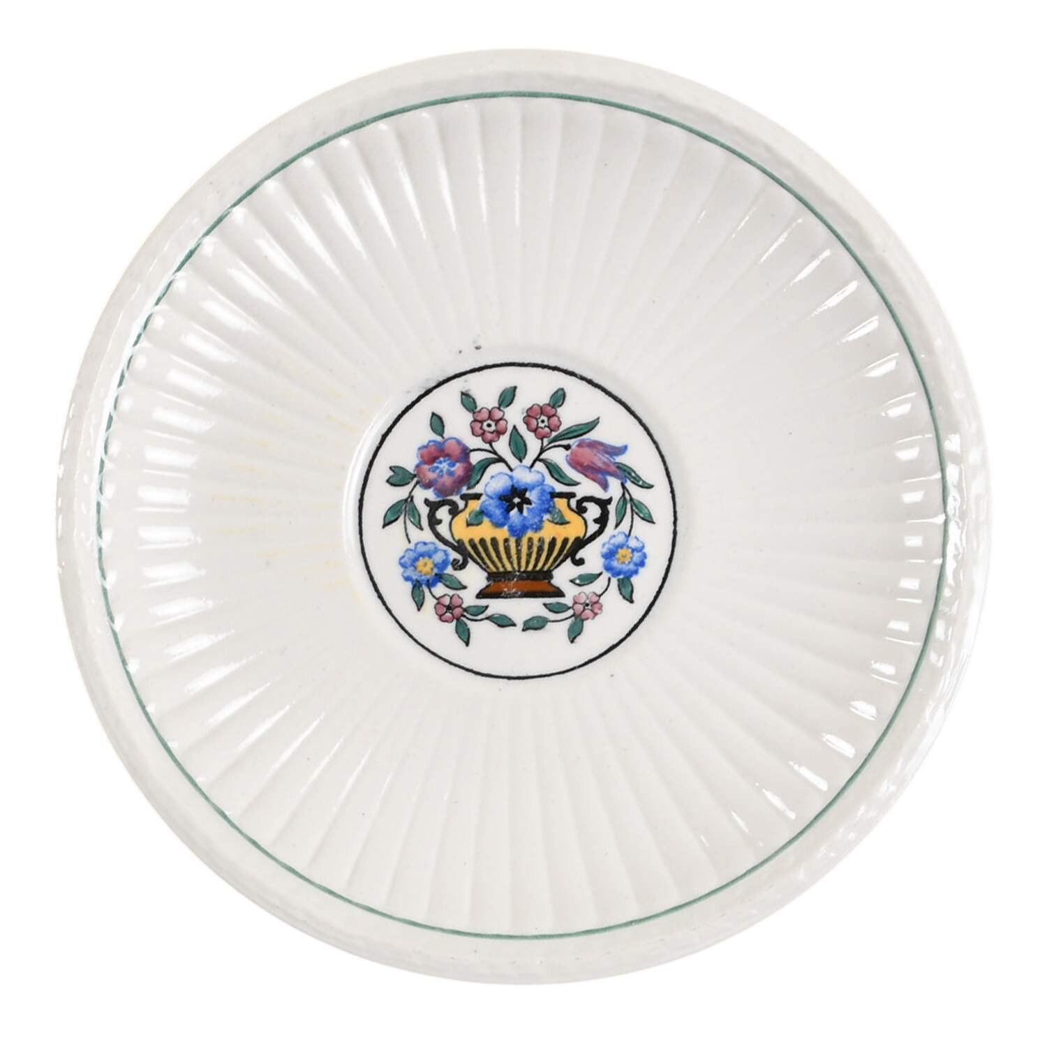 Trentham Light Blue Navy Saucer by Wedgwood-1