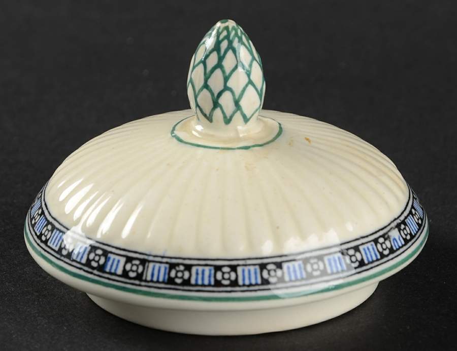 Trentham Light Blue Navy Lid for Sugar Bowl by Wedgwood-1
