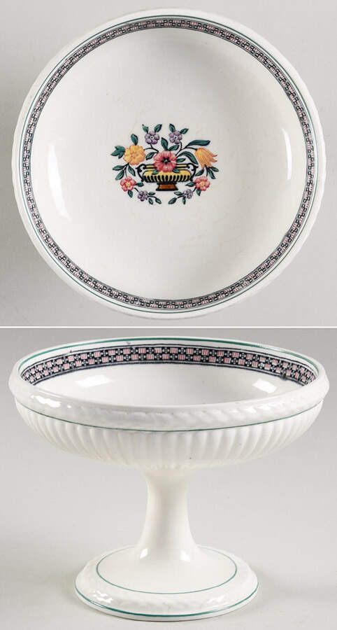 Trentham Red Compote by Wedgwood-1