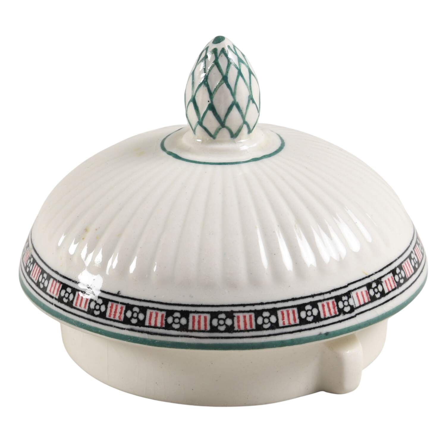 Trentham Red Lid for Teapot by Wedgwood-1