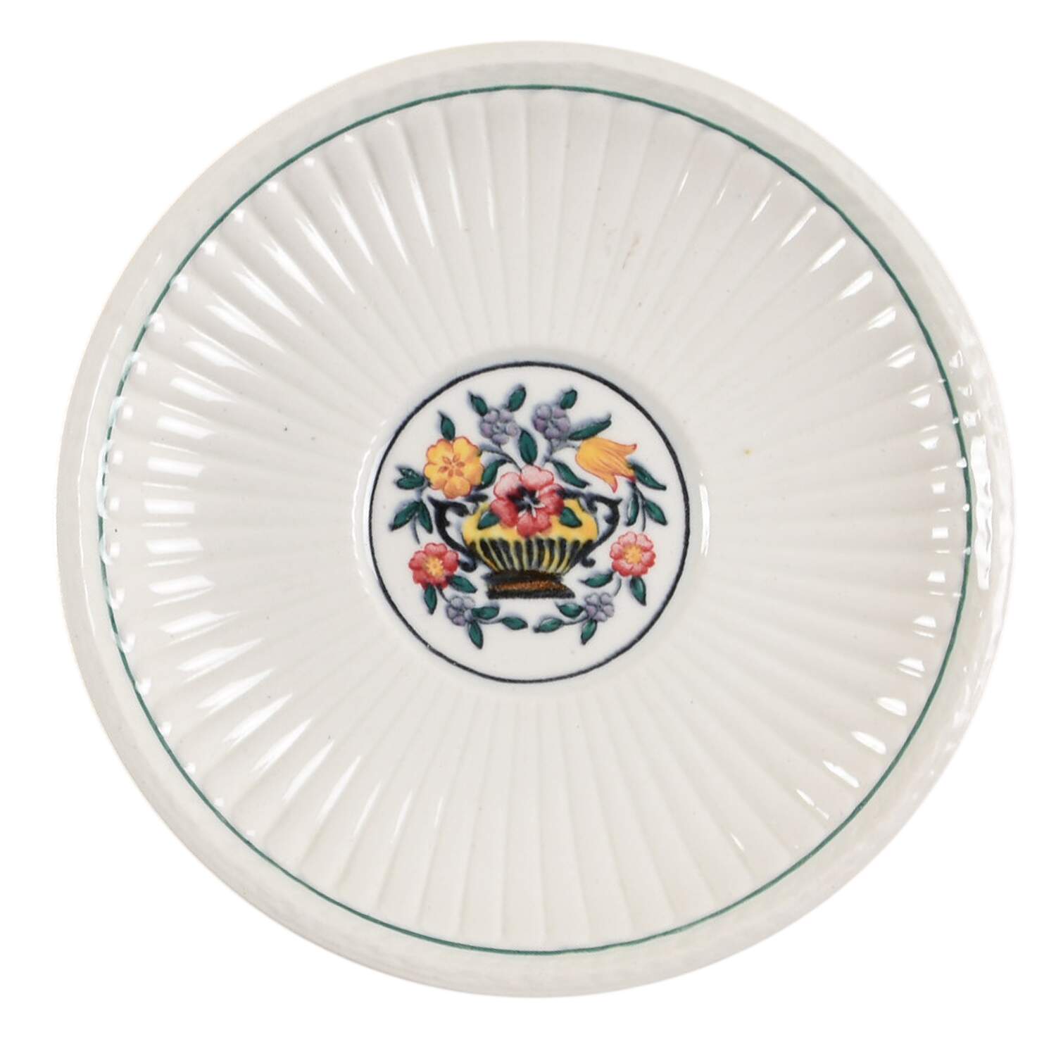 Trentham Red Saucer for Footed Cup by Wedgwood-1