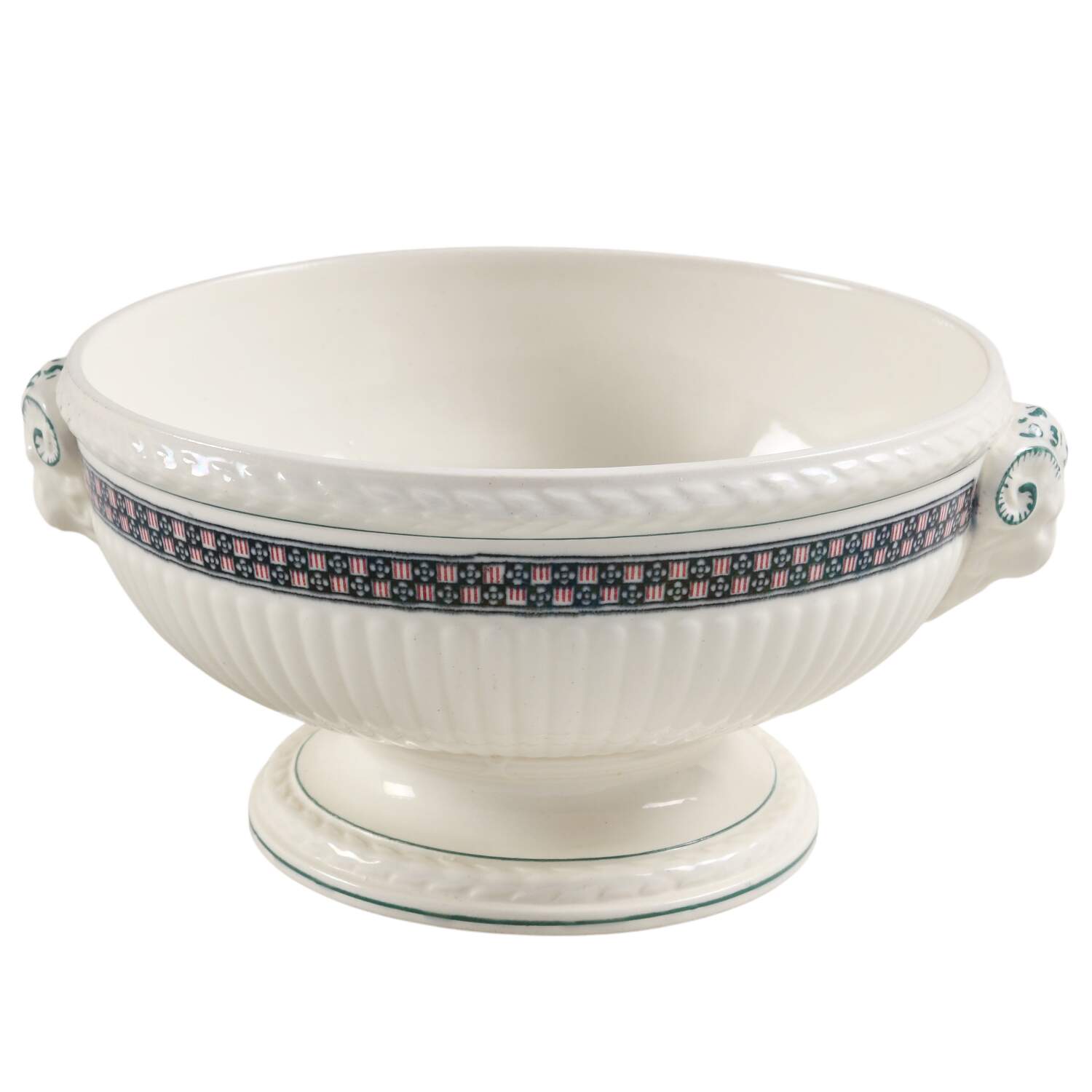 Trentham Red Small Round Vegetable No Lid by Wedgwood-1