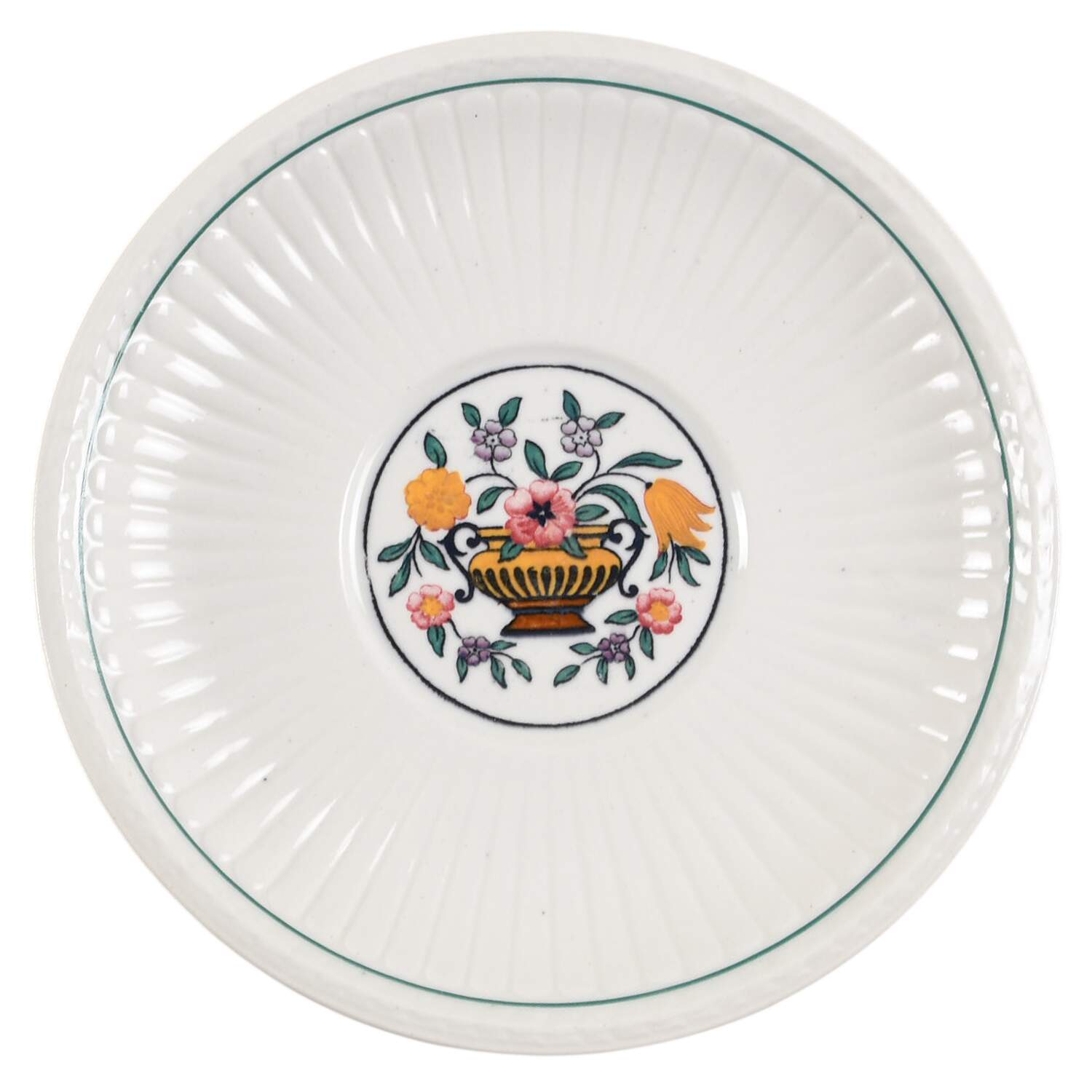 Trentham Red Saucer for Cream Soup Bowl by Wedgwood-1