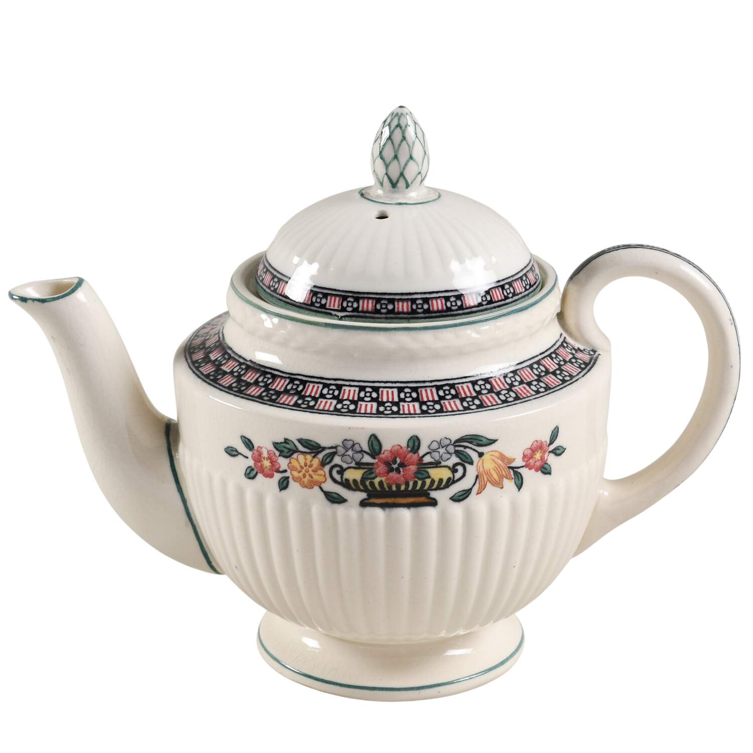 Trentham Red Mini Teapot & Lid by Wedgwood-1