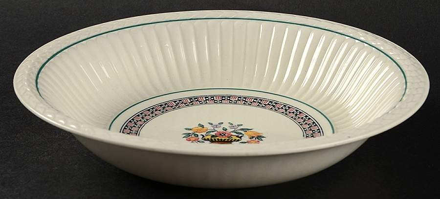Trentham Red Coupe Soup Bowl by Wedgwood-1