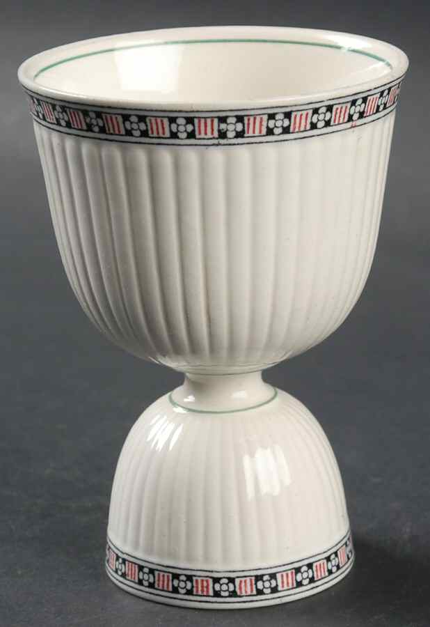 Trentham Red Double Egg Cup by Wedgwood-1