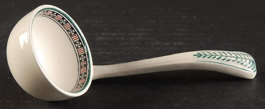 Trentham Red Solid Piece Sauce Ladle by Wedgwood-1