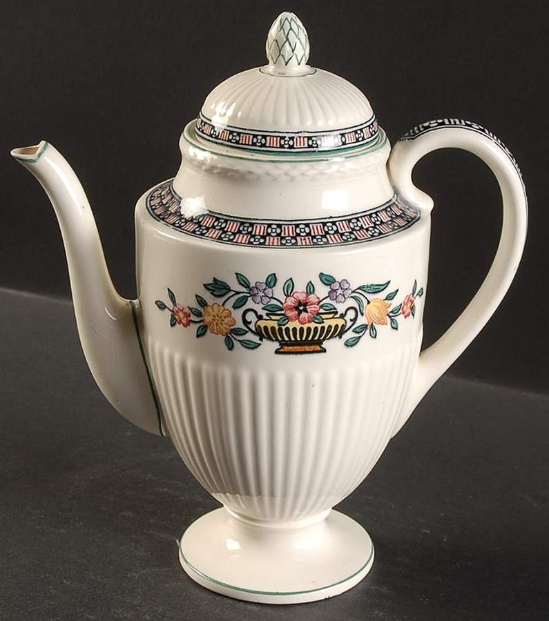 Trentham Red Mini Coffee Pot & Lid by Wedgwood-1