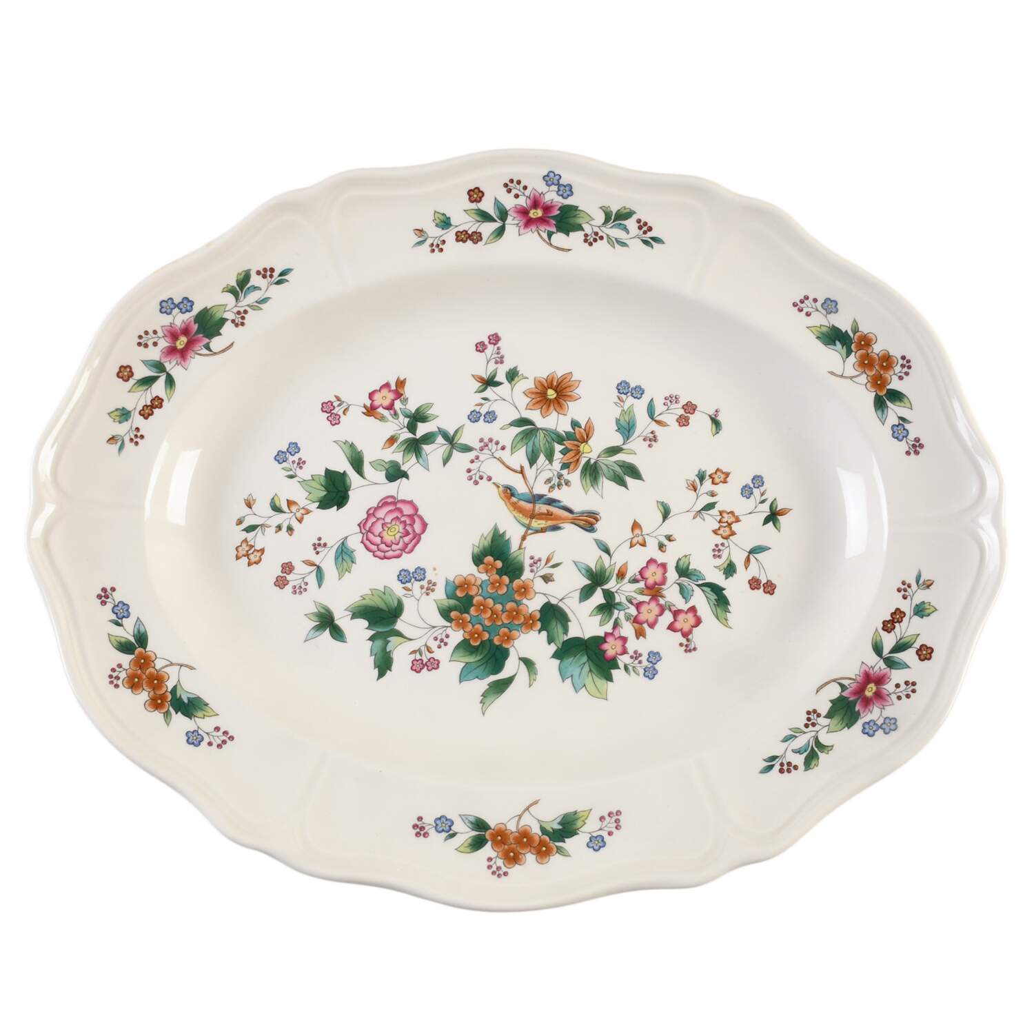 Tropical Garden 13" Oval Serving Platter by Wedgwood-1