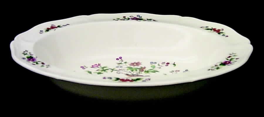 Tropical Garden 9" Oval Vegetable Bowl by Wedgwood-1