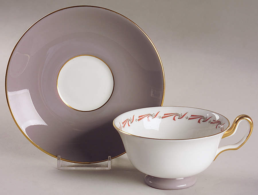 Tritan Footed Cup & Saucer Set by Wedgwood-1