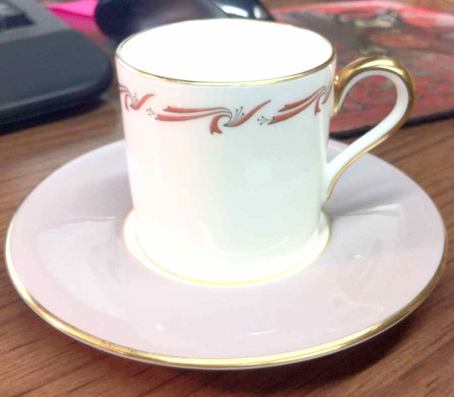 Tritan Flat Demitasse Cup & Saucer Set by Wedgwood-1