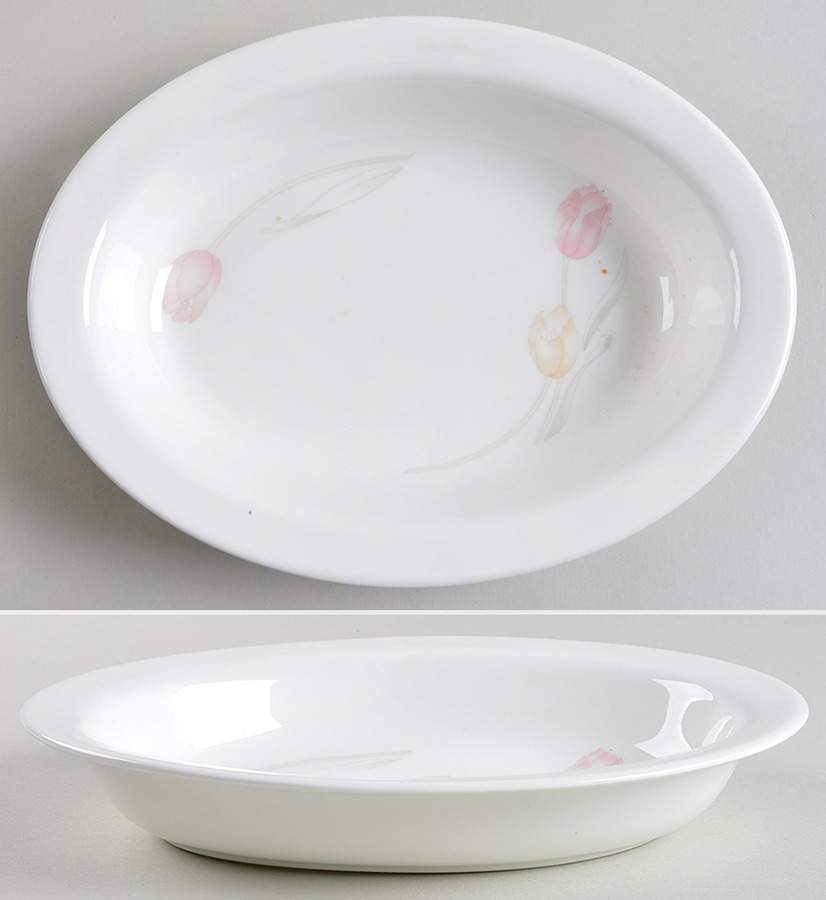 Tryst 10" Oval Vegetable Bowl by Wedgwood-1