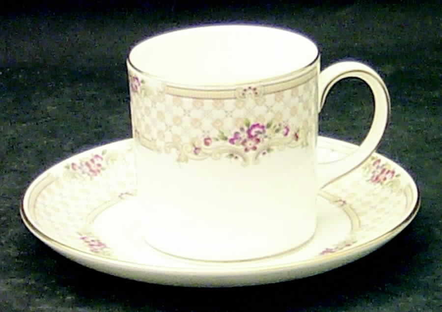Turnberry Flat Cup & Saucer Set by Wedgwood-1