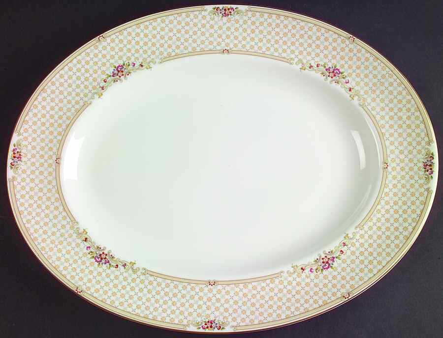 Turnberry 14" Oval Serving Platter by Wedgwood-1